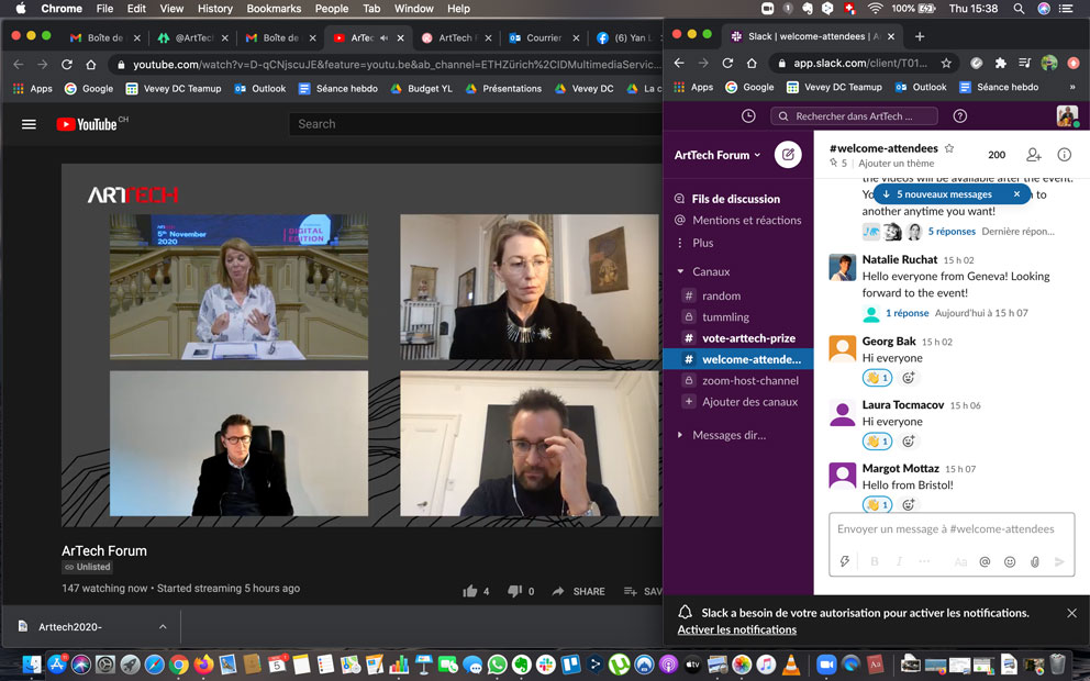 Round table with Muriel Siki, Aviel Cahn, Mathhieu Jaton and Sarah Kenderdine